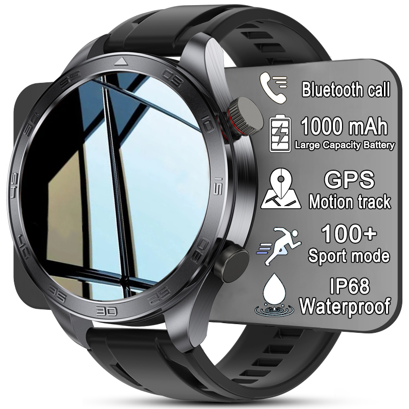 Smartwatch Faces - 새로운 GPS 트랙 스마트워치 남성용 AMOLED