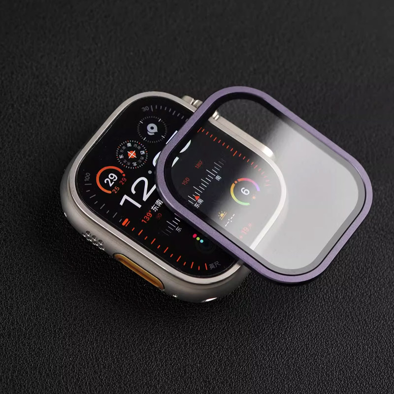 Watch Face Protector - Apple Watch Ultra 49mm 티타늄 금속