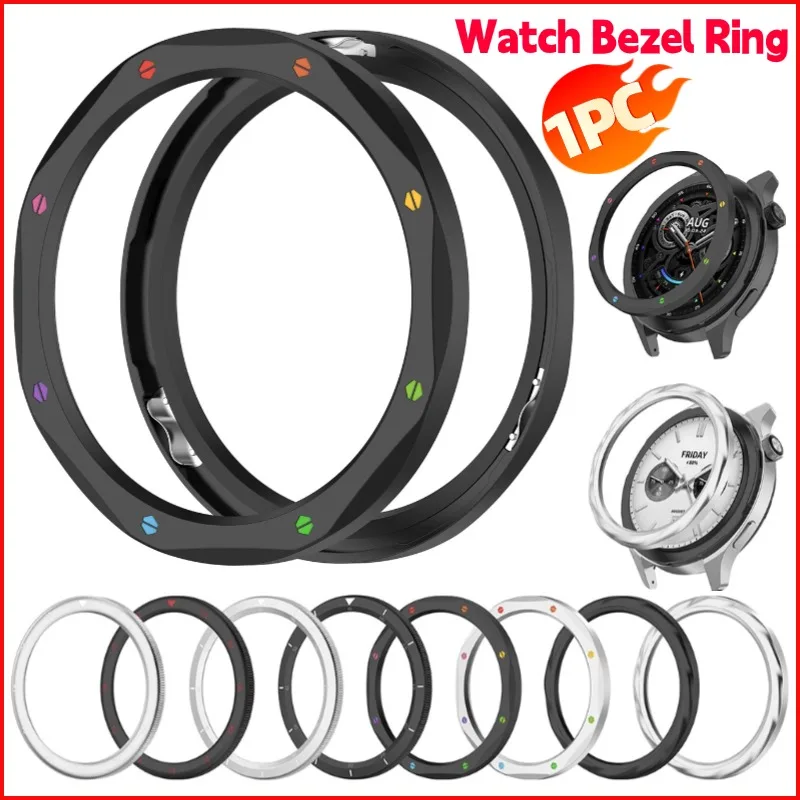 Xiaomi Smartwatch S4 Accessories - 샤오미 워치 S4/S3용 메탈 베젤 링,