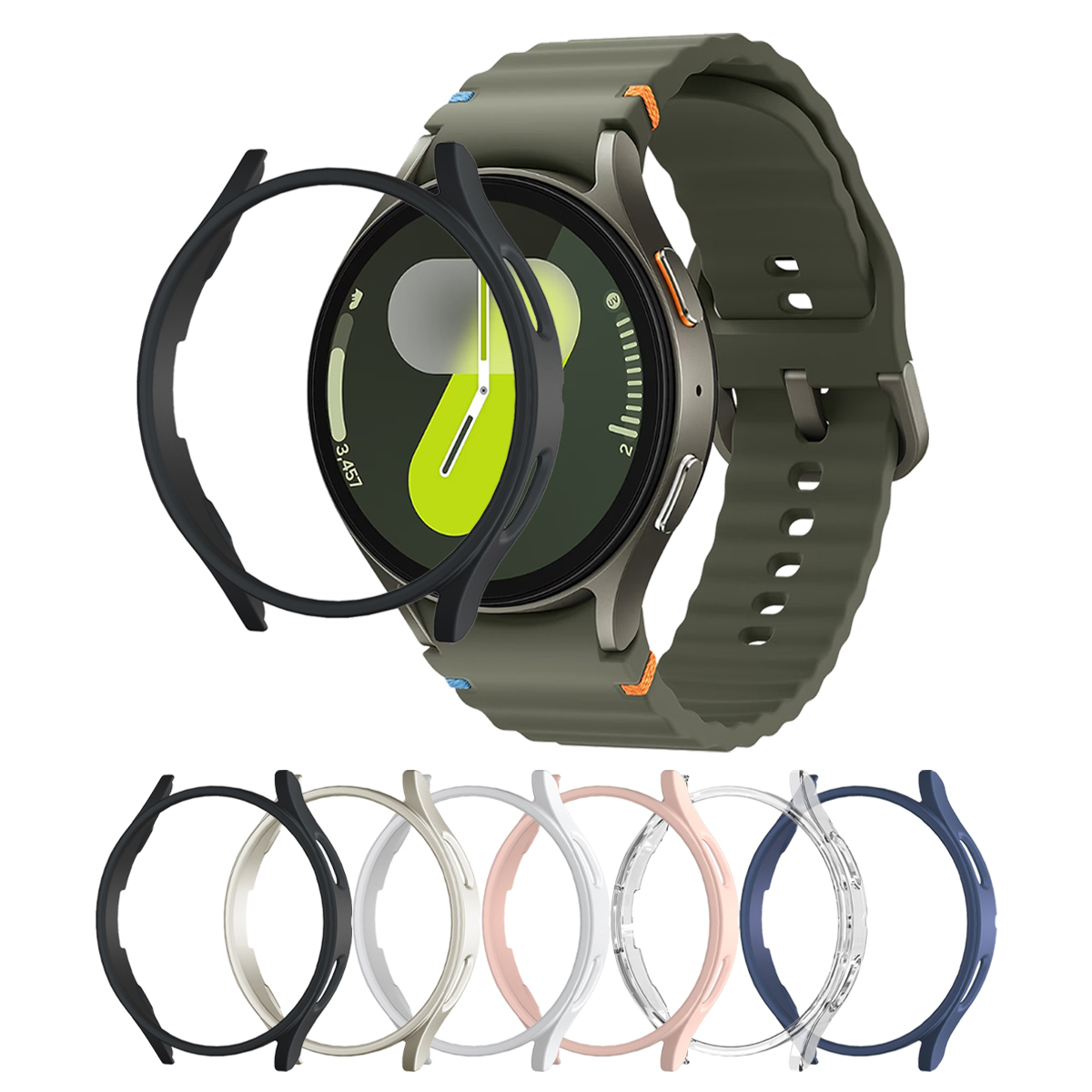 Huawei Smartwatch Accessories - 삼성 갤럭시 워치 4/5/6/7 40mm/44mm용 PC