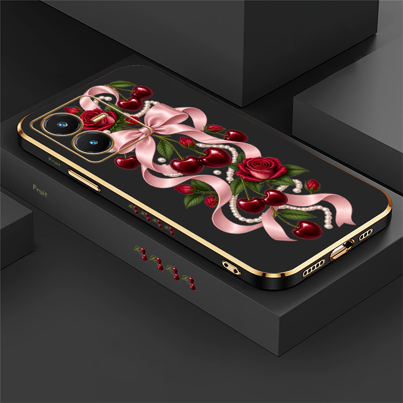 Vivo Y28 - 보우 체리 케이스 (Vivo Y28 S,