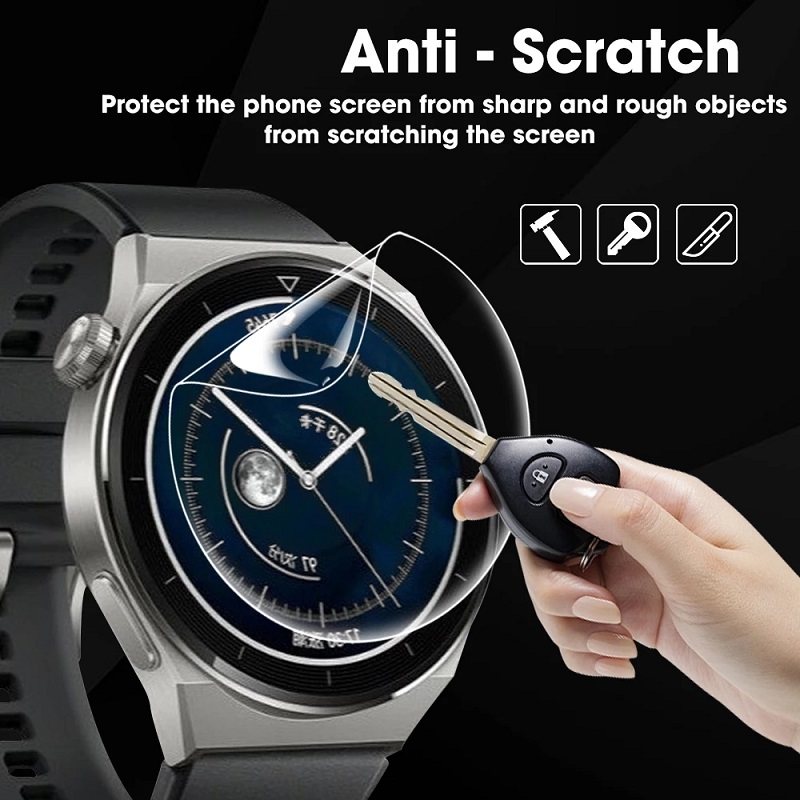 라운드 시계 직경 용 범용 보호 소프트 필름 35 36 - Motorola Smartwatch Accessories 리뷰 및 가격