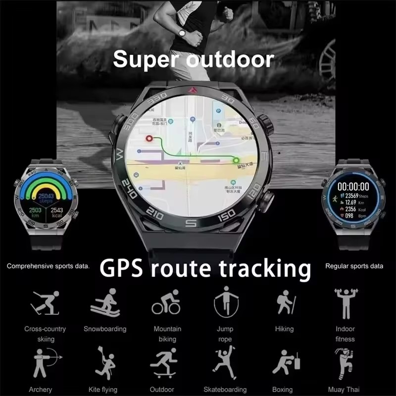 핫세일 스마트워치 여성 남성 선물 1.53인치 HD A - Android Smartwatch Accessories 리뷰 및 가격