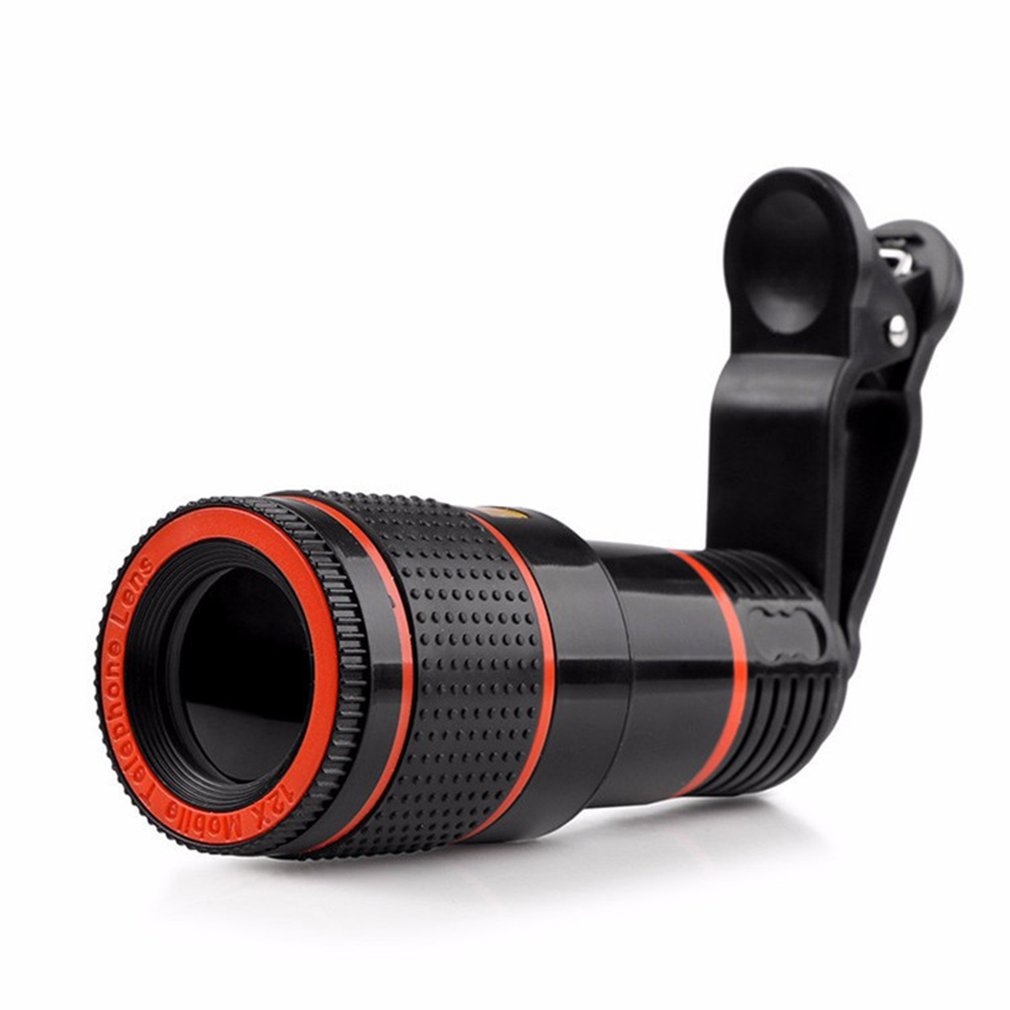 핫 텔레스코프 8,12 타임 휴대 전화 망원 렌즈 절묘 - Smartwatch X12 리뷰 및 가격