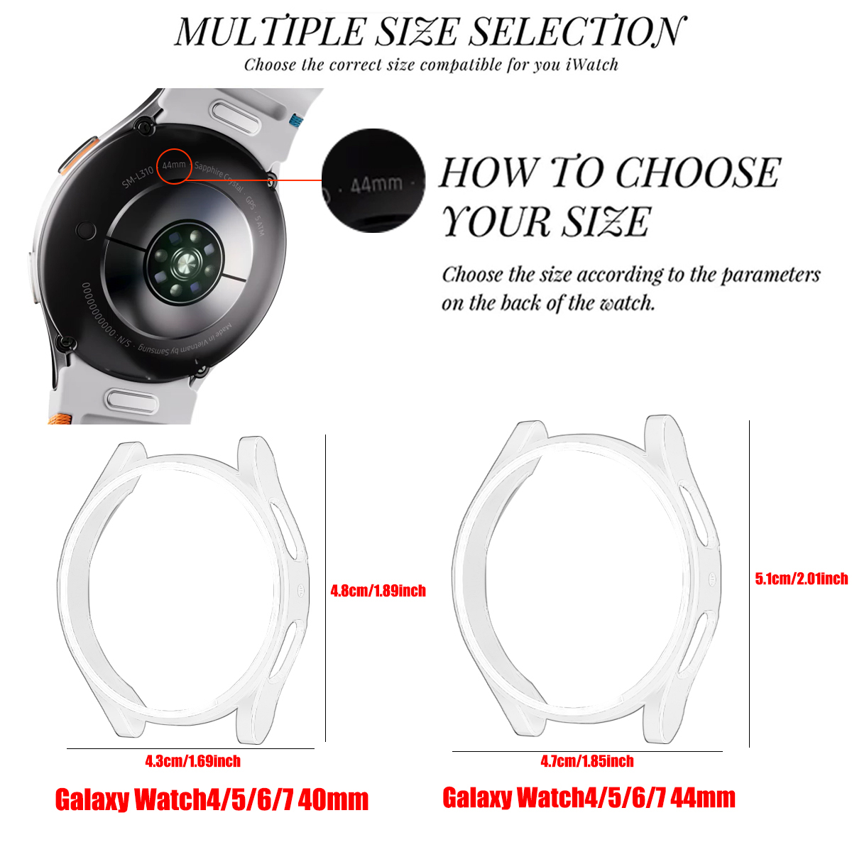 삼성 갤럭시 워치 4/5/6/7 40mm/44mm용 P - Huawei Smartwatch Accessories 리뷰 및 가격