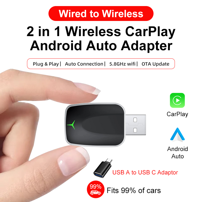 2026년형 새로운 무선 카플레이 어댑터 2-in-1  - Smartwatch Universal 리뷰 및 가격