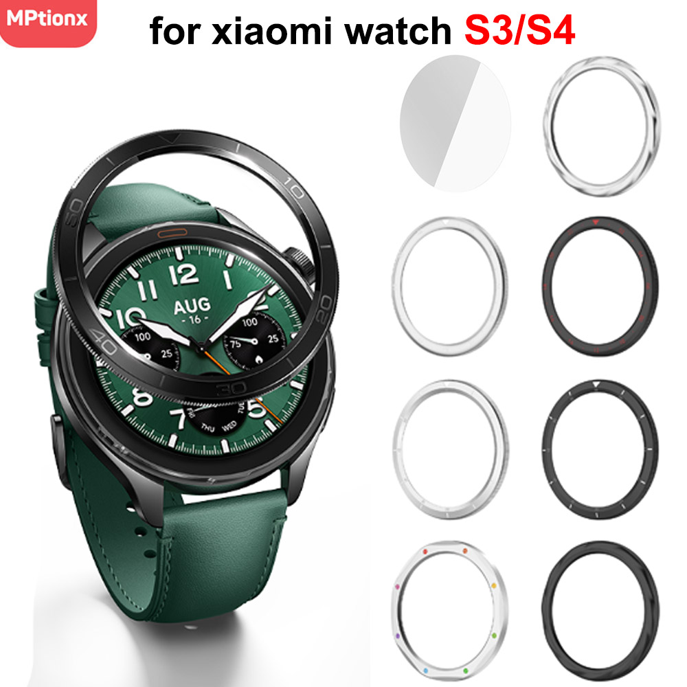 Xiaomi Watch S4/S3 용 금속 베젤 링 X - Xiaomi Smartwatch S4 Accessories 리뷰 및 가격