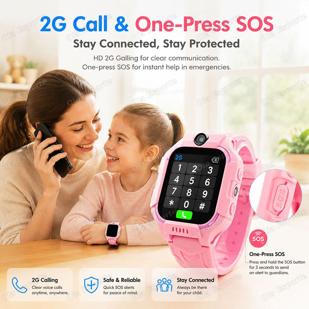 2026년 신형 5G 키즈 GPS 스마트워치 SOS 통 - Android Smartwatch Accessories 리뷰 및 가격