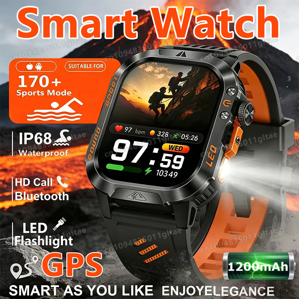 2026년형 신형 군용급 스마트워치 남성용 1.96인치 - Smartwatch X12 리뷰 및 가격
