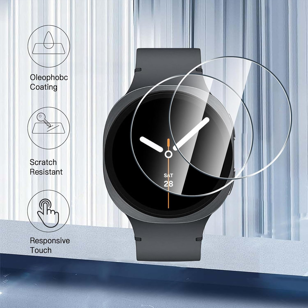 삼성 갤럭시 워치 8/8 클래식 46mm 44mm 40 - Watch Face Protector 리뷰 및 가격