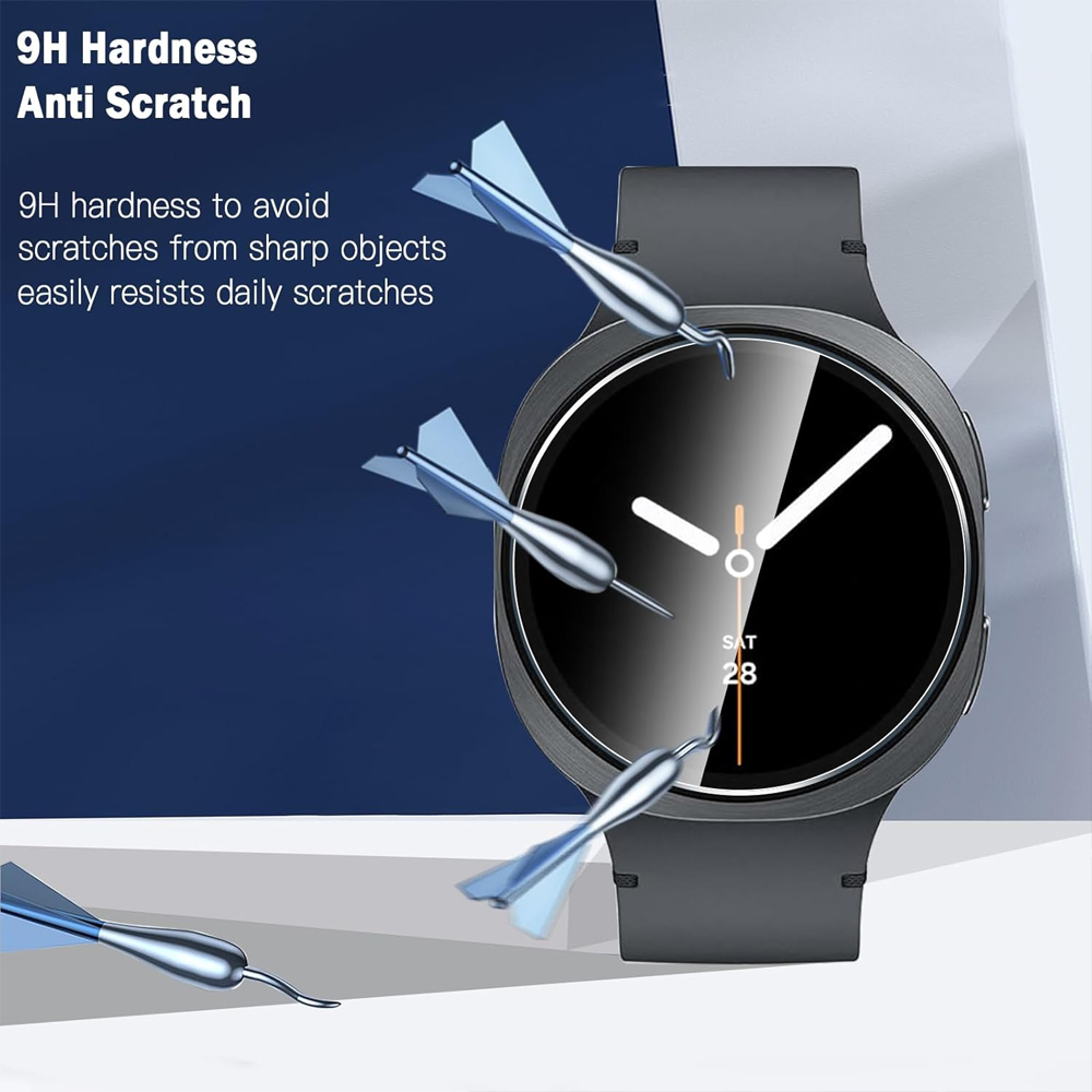 삼성 갤럭시 워치 8/8 클래식 46mm 44mm 40 - Watch Face Protector 리뷰 및 가격