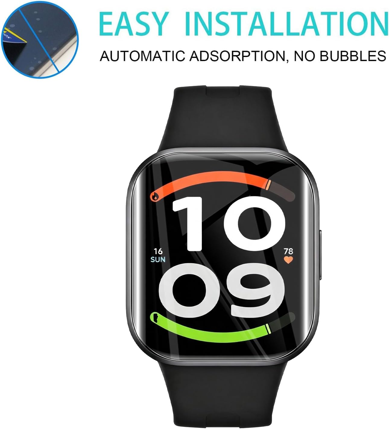 샤오미 레드미 워치 6 라이트용 소프트 하이드로겔 필름 - Watch Face Protector 리뷰 및 가격