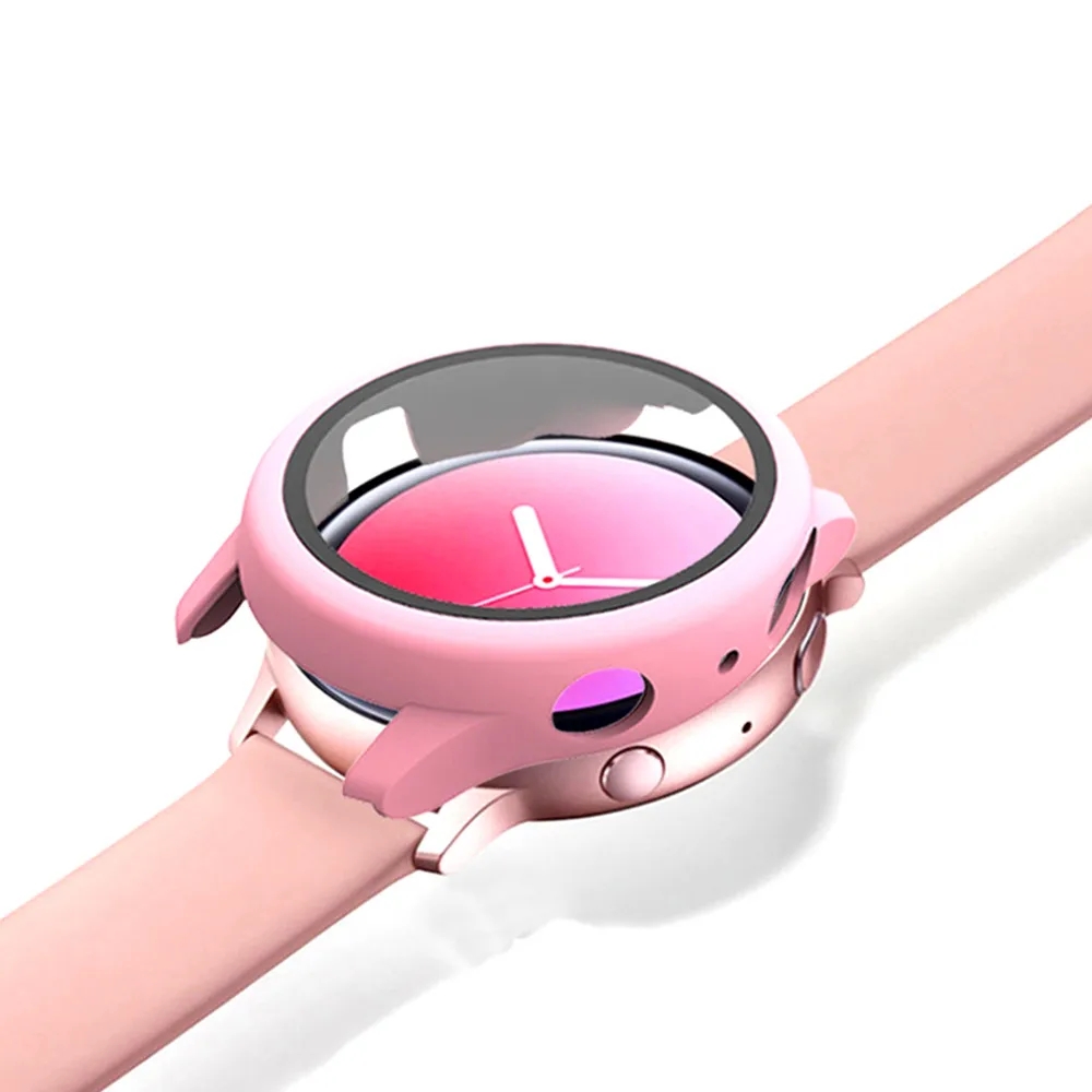 삼성 갤럭시 시계 활성 2에 대한 강화 유리 케이스 4 - Huawei Smartwatch Accessories 리뷰 및 가격