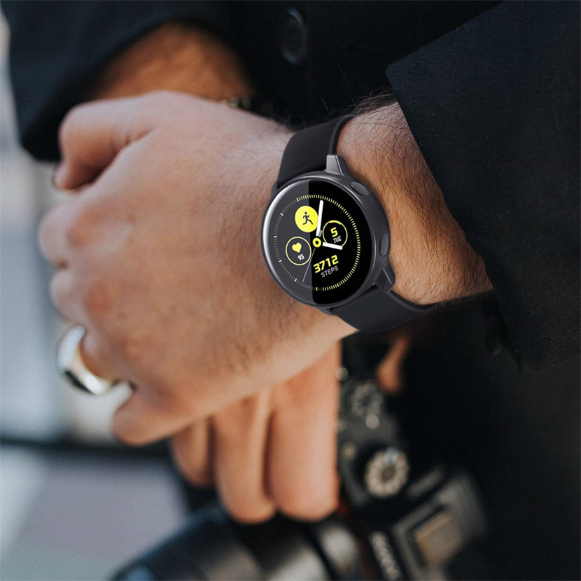 삼성 갤럭시 시계 활성 2에 대한 강화 유리 케이스 4 - Huawei Smartwatch Accessories 리뷰 및 가격