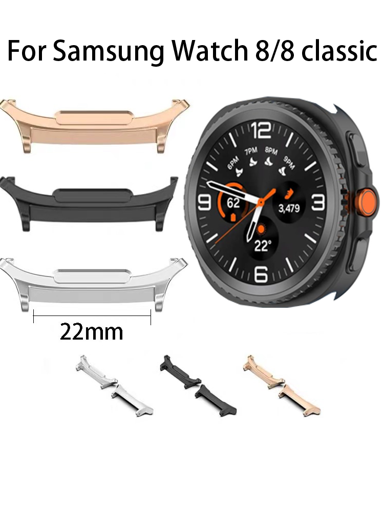 삼성 시계 8/8 클래식 44mm 40mm 금속 스테인 - Smartwatch Watch Accessories 리뷰 및 가격