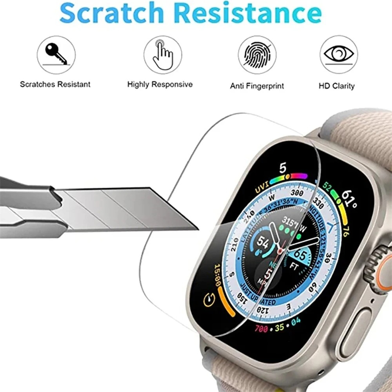 애플워치 울트라 1 2 3 49mm용 강화유리 스크래치 - Watch Face Protector 리뷰 및 가격