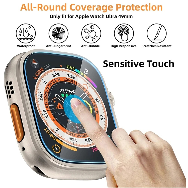 애플워치 울트라 1 2 3 49mm용 강화유리 스크래치 - Watch Face Protector 리뷰 및 가격