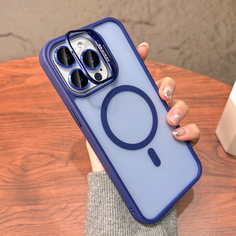 업그레이드된 내장 렌즈 스탠드가 있는 맥세이프 폰 케이 - Magnetic Charging Stand 리뷰 및 가격